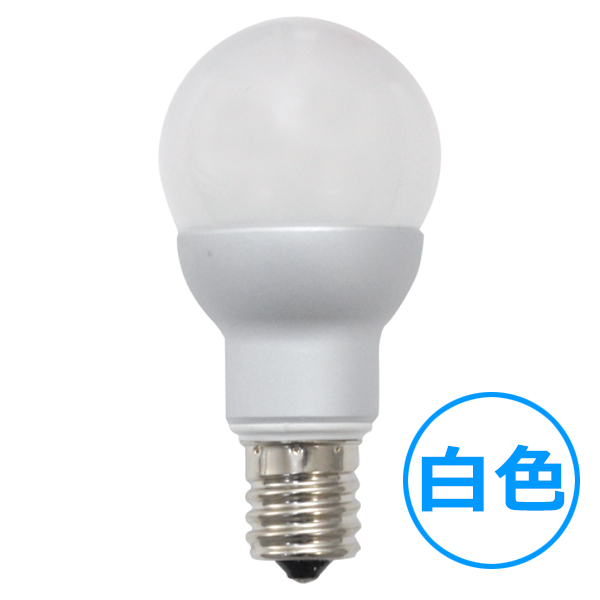 E17 ミニクリプトン型LED電球 【4W白色】