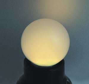 LED サイン球(G40型) E26 【電球色】