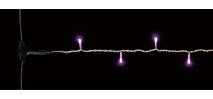 LEDカーテンライト　ストリング　4mタイプ・ピンク