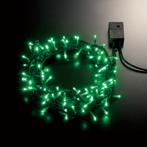 LEDストリングライト 10mタイプ・緑