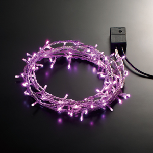 LEDストリングライト 5mタイプ・ピンク