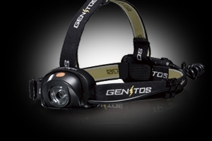 LEDヘッドライト　GENTOS　HEAD LIGHT