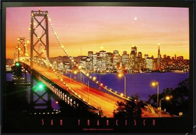 LED アートフレーム ☆SAN FRANCISCO☆ 