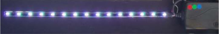 新型 LED R.G.B グラデーション　テープライト