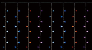LEDカーテンライト（屋外用） 組立式（組み合わせ自在）