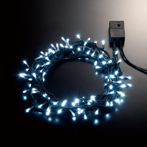 LEDストリングライト（屋外用） LED100球 コントローラ付