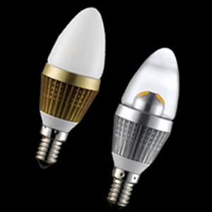 キャンドル型LEDライト ［E14］シャンデリアに最適！