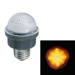 LEDサイン球 E26（黄）