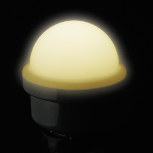 LEDサイン球（散光タイプ）電球色 黄