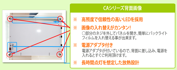 マジックミラーライトパネル