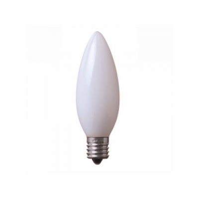 ヤザワ C32形LEDランプ 電球色 E17口金
