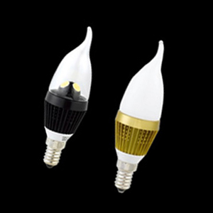 シャンデリアLEDランプ 口金E14