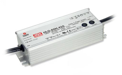 24V LED電源 IP67 [2.5A/60W］ MEAN WELL