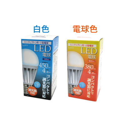 口金E17 調光ミニクリプトン型LED電球